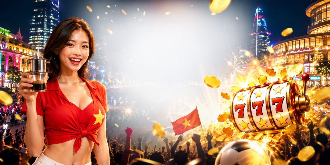 Người chơi slot game tại quán cà phê TP. Hồ Chí Minh theo dõi vòng thưởng trên điện thoại